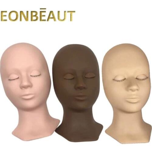 1PCS EONBEAUT EyeLash Extensions Cosmetic Model Mannequin Head Replaced Eyelash Professional Makeup Practice Training Heads Tool