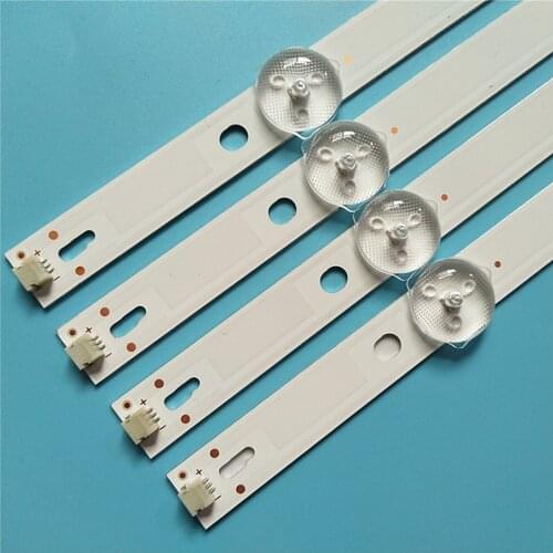 80PCS*LED Backlight strip 3 lamp for 4708-K430WDC-A3113N11 A1113N11 K430WDC1 L43E6800 43HFF5952/T3 43L1600C 43bdl4012n/62