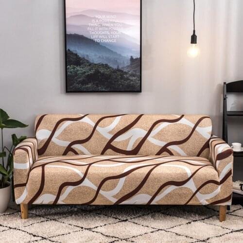 Florals Slipcovers Elastic Sofa Covers All-inclusive Polyester Stretch Couch Cover Sofa Cushion Sofa Towel for living room
