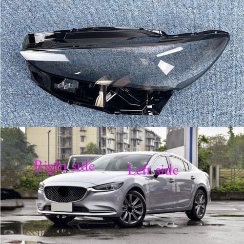 For Mazda 6 Atenza 2020 2021 Headlight Shell Lamp Shade Transparent Cover Headlight Glass Headlamp Cover