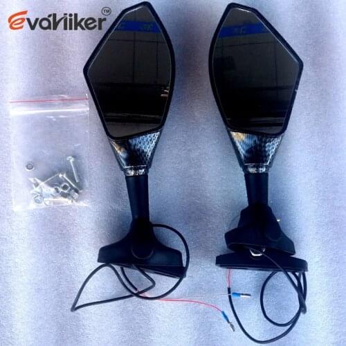 GSXR600 GSXR750 2011 2012 Motorcycle Rearview Mirror with turning light For SUZUKI GSXR 600 GSX-R750 2011 2012