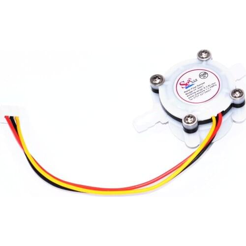 I81 1pcs Water Coffee Flow Sensor Switch Meter Flowmeter Counter 0.3-6L/min inner diameter 2mm YF-S401