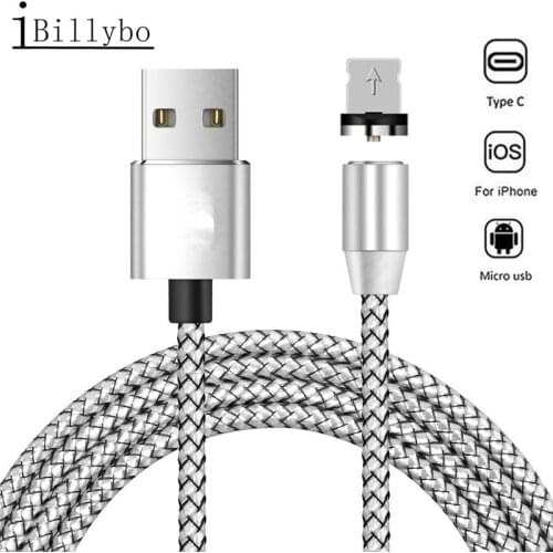 Magnetic Type C Cable USB Fast charger For Samsung galaxy A70 A30 S8 Note 8 10 Pro Huawei Honor 20 P Smart Z Redmi Note 8 Pro