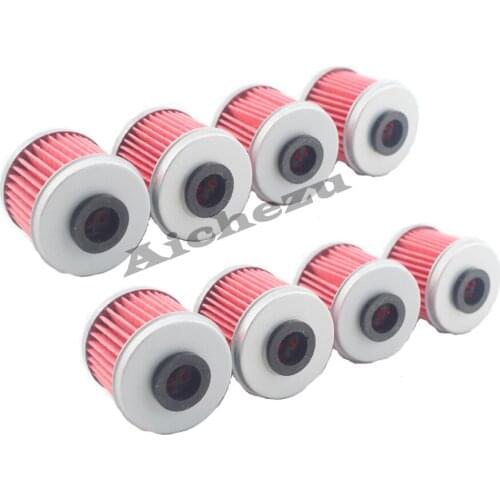 ACZ Motorcycle 8pcs Oil Grid Filters Motorbike Oil Filter For HONDA CRF250R CRF 250R CRF250 R CRF 250 R 2004-2014 2016
