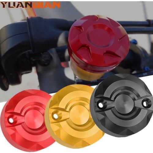 Motorcycle Front Brake Fluid Reservoir Cap Cover Guard For Ducati SUPERBIKE 959 Panigale MONSTER 1200 R MULTISTRADA 1200 Enduro