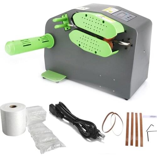 Buffer Air Cushion Machine Inflator Bubble Film Buffer Inflatable Bag Making Inflatable Bag Machine 220V/110V EU/US/UK Plug