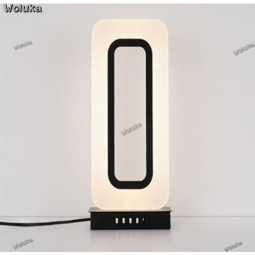 Led desk lamp bedroom bedside lamp simple modern warm household living room decorative lights CD50 W06