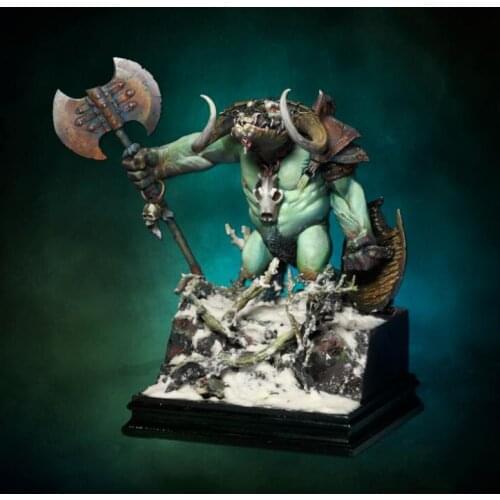 New Unassembled 1/24 75mm Bullhead Captain soldier 75mm not have base Resin Kit DIY Toys Unpainted resin model