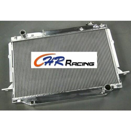 FOR NEW TOYOTA LANDCRUISER FZJ80 4.5LTR PETROL 1FZ-FE Manual ALUMINUM RADIATOR 52MM