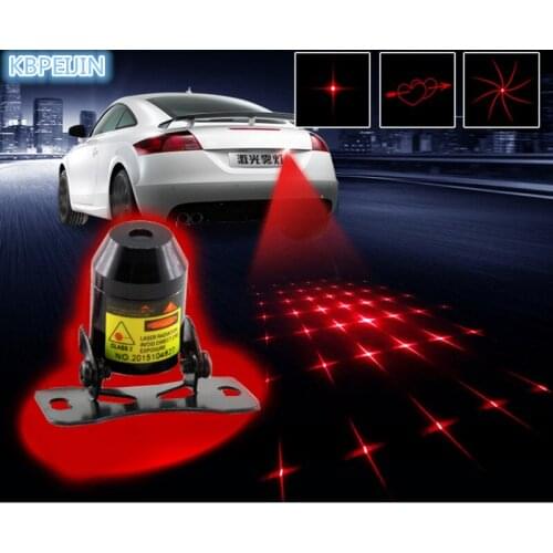 New Pattern Anti Collision Rear-end Car Laser Tail Fog Light Sticker for Citroen c2 c4 c5 c4l c3 saxo xsara picasso accessories