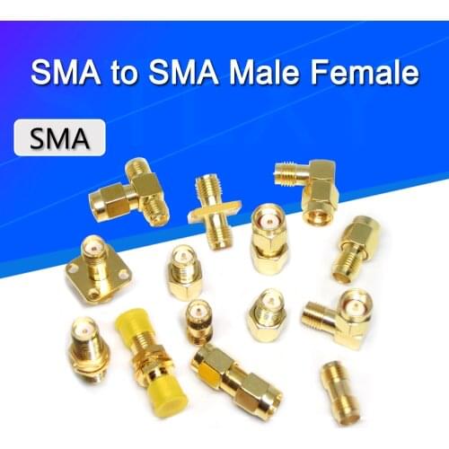 SMA to SMA male female RP SMA to SMA male RPSMA Connector RF adapter SMA-J adapter SMA-K
