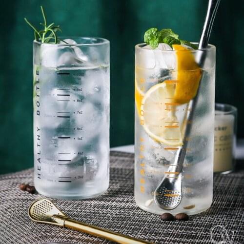 Glass Measuring Cup Drinking Mug Best Heat and Cold Resistant Kitchen Baking Tools Fruit Juice Milk Water Scale Cup Accessories