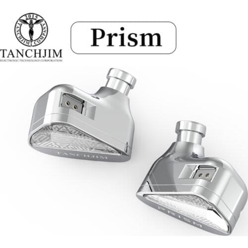 TANCHJIM Prism Flagship Hi-Fi Hybrid IEM 10mm Dynamic Dual Balanced Armature Sonion Driver Earphones