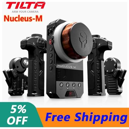 TILTA Nucleus-M Wireless Lens Zoom Control System Follow Focus Nucleus M for 3-Axis Gimbal DJI ROIN S ZHIYUN for Aerial Photo