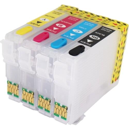 T1711 Refillable ink cartridge For Epson Expression Home XP-103 XP-203 XP-207 XP-313 XP-413 Printer ink with Auto reset chip