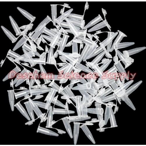 0.5ML Micro Anticoagulation PP Centrifuge Tube Plastic Vial Container 200Pcs/Lot