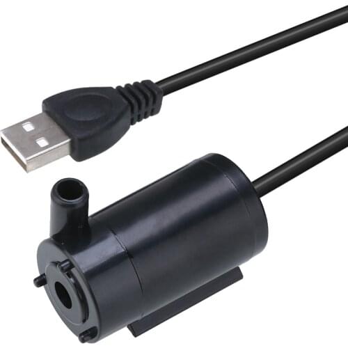 5V 3L/min Mini Water Pump USB Cable Powered Mute Micro Submersible Pump For Fish Tanks Aquarium Fountain Pump