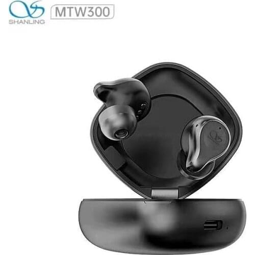 Shanling MTW300 TWS True Wireless Stereo Earphone Sports Earbuds Bluetooth 5.2 Volume Controls aptX/AAC/SBC IPX7 35Hours Play
