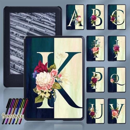 Tablet Case for Amazon Kindle Paperwhite 1 5th/2 6th/3 7th/4 10th/ Kindle 10th Gen 2019/8th Gen 2016 Anti-fall Back Case+Stylus