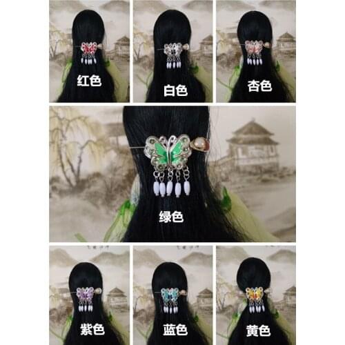 For 30cm chinese kurhn doll Traditional Earrings head decoration doll Necklace DIY Earrings Ornament Toy Jewelry