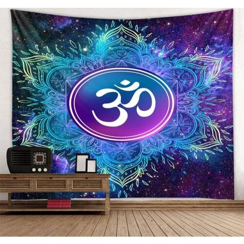 2020 explosions mandala background printed tapestry scene decoration cloth multiple sizes optional