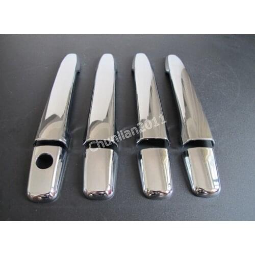 Chrome ABS Style Door Handle Cover Trim for 13-21 Mitsubishi Outlander 08-20 Lancer EX 07-20 Outlander Sport/ASX 10PS