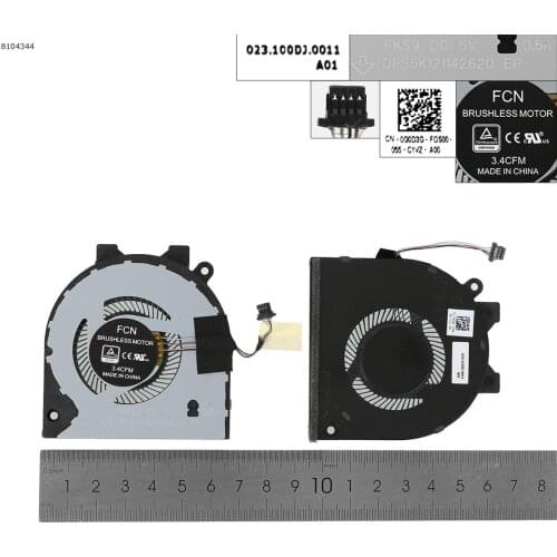 New Laptop CPU Cooling Fan For Dell Inspiron 14 5480 5488 15 5580 5588 Vostro 5581 0G0D3G Cooler Radiator