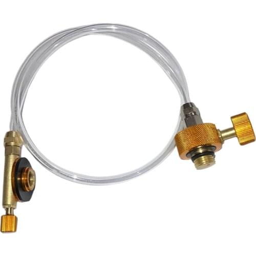 Outdoor Gas Tank Inflatable Valve Flat Tank Long Gas Tank Adapters