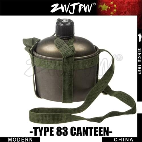 Original Surplus WW2 Type 83 Tactical Kettle Aluminum Canteen Outdoor Camping 1.2L(Second Hand)CN/101204