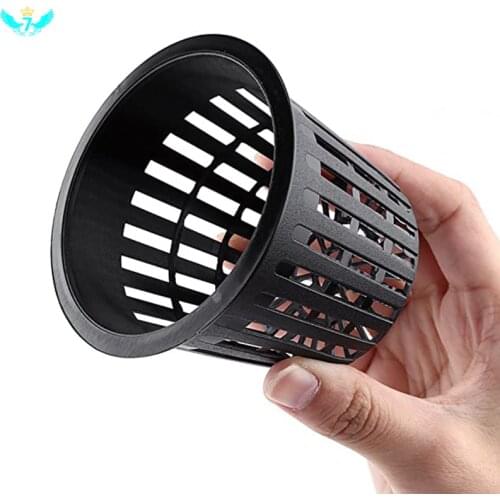 Mesh Cup Aeroponic Duty Hydroponic Basket Pot Net 10pcs Heavy Planting Grow Hydroponic Soilless Cultivation Net Basket