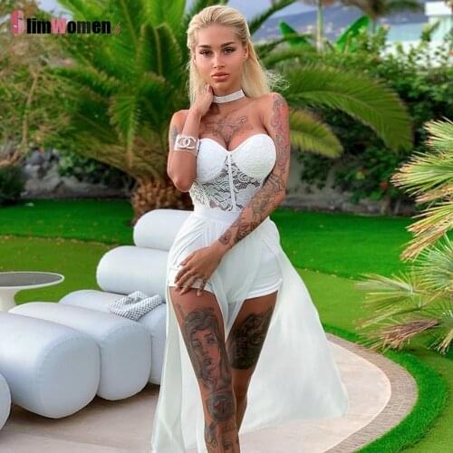 SQLYZAWN Summer Dresses With Lace