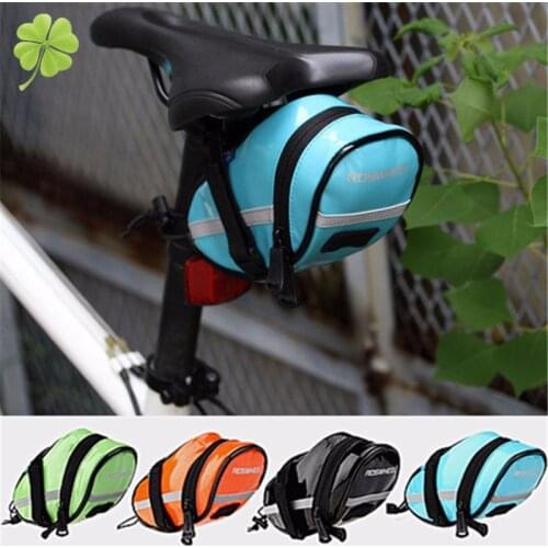 ROSWHEEL Bicycle Seatpost Bag Rich Colors Saddle Storage Pouch Bags Cycling Bag Bike Pannier Bycicle Bolsa Rain water proof