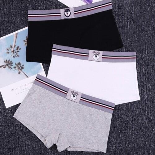 Women Briefs Cotton Underpants Breathable Women Boxer Shorts High Elasticity Lingerie Cartoon Women Underwear Female Panties