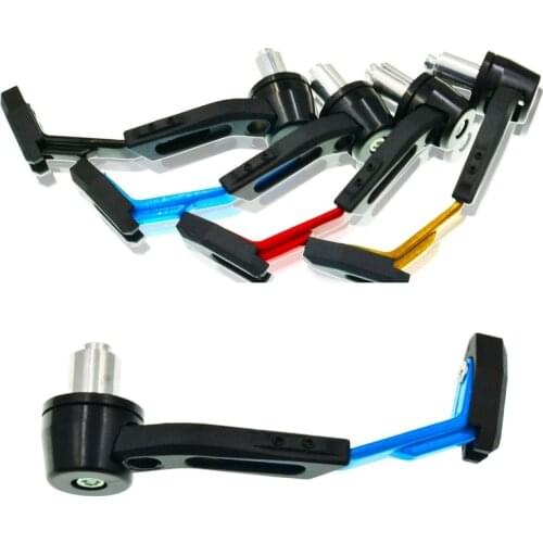 7/8'' 22MM Universal Motorcycle CNC Handlebar Brake Clutch Levers Protector Guar For Kawasaki Honda Yamaha Suzuki BMW Ducati