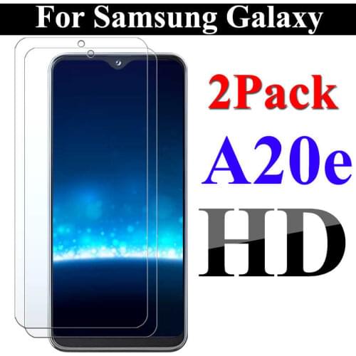 2pcs Protective glass for samsung A20E on the galaxy a20e A 20e a 20e screen protector pro tempered film protect glas 9H