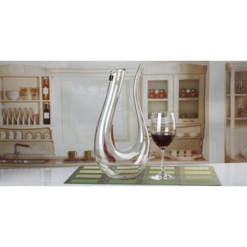 1PC 1500ML Handmade Crystal Red Wine Pourer Glass Decanter Decant Set Jug Bar Champagne Water Bottle Drinking Glasses Gift J1102
