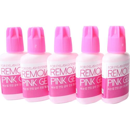 15g Pink Gel Remover for Eyelash Extension Glue from Korea Removing Eyelash Extensions