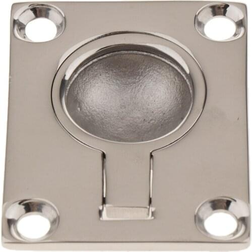 316 Pull Handle Stainless Steel Hatch Ring Accessory For Boat Port 4.7x3.8cm