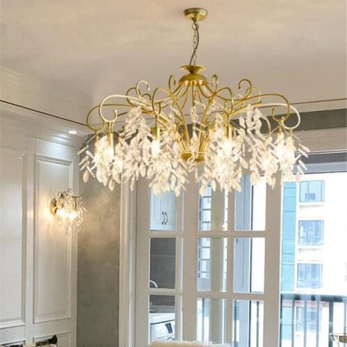 American Chandelier Living Room Lightweight Luxury Simple Modern Atmospheric Household European Channel Restaurant Lights