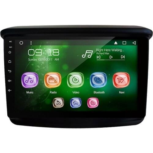 9" IPS Android 8.1 Quad-core 1GB + 16GB Car Multimedia for Mitsubishi Pajero Sport / Triton / L200 2008-2013 with 2.5D touch