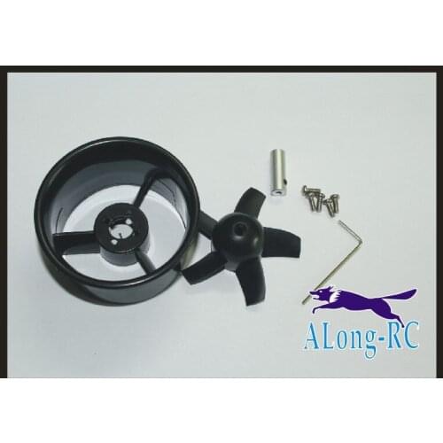 Free shipping 3pcs 5 blades 64mm edf kit 64EDF KIT NOT MOTOR for black tornado F18 /F22/ stringer sport jet EDF plane