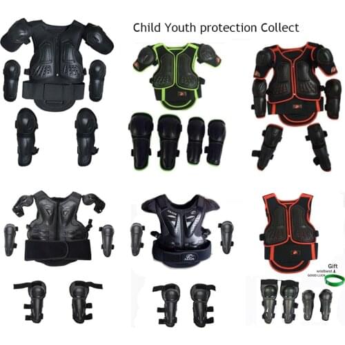 Kids Armor Collection Youth Child Full Body Protection Armor Kids off road BMX DH ATV Dirt Bike Chest Spine Knee Elbow pad