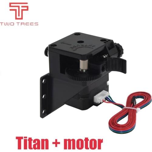 Titan Extruder Full Kit with NEMA 17 Stepper Motor for 3D Printer support both Direct Drive and Bowden Mounting Bracket