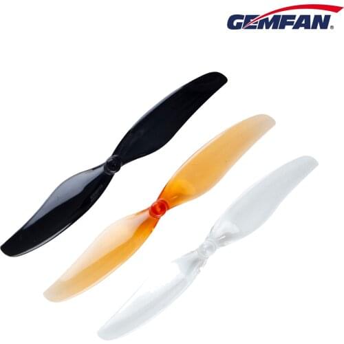 Gemfan 75mm 2-Blade PC Propeller 1mm for DJI Tello 3inch FPV Racing Freestyle Toothpick Drones Replacement DIY Parts