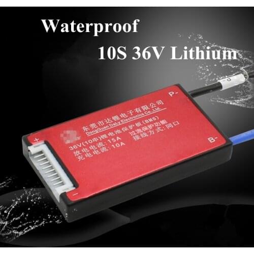 Customized 10s 36v 16A 25A 35A 45A 60A Bms Li-ion 30A 48v 15A Pcm Battery Protection Board 36v 12A Lithium Polymer Battery BMS