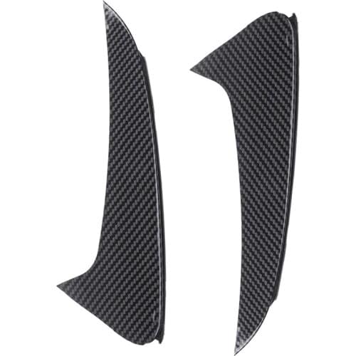 Left Right Rear Bumper Spoiler Side Canard For Mercedes For Benz C Class Estate S205 C180 C200 For AMG Gloss Black / Carbon Look