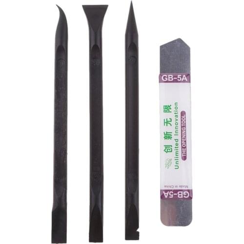 Professional Anti-static Ultra Nylon Spudger Metal Pry Bar Open Repair Tools for Phones Tablet