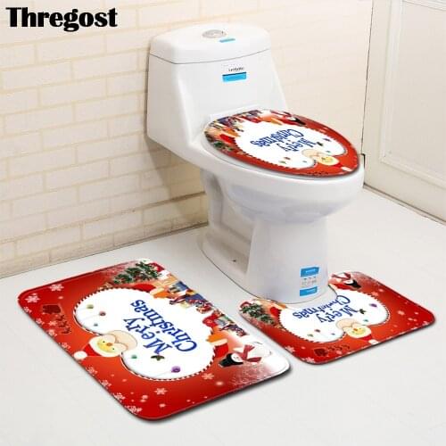 Thregost Soft Bathroom Rugs