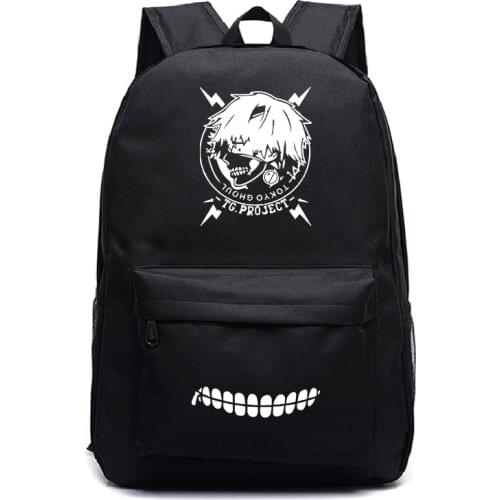 Hot sale Tokyo Ghoul school Backpacks student schoolbag Girls Boys Book Bag Teens Casual backpack Men Women Travel Bag Mochila