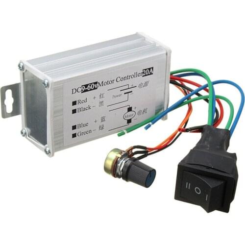 12V 24V 36V 48V DC Reversible Motor Speed Control PWM Controller PWM DC Speed Controller